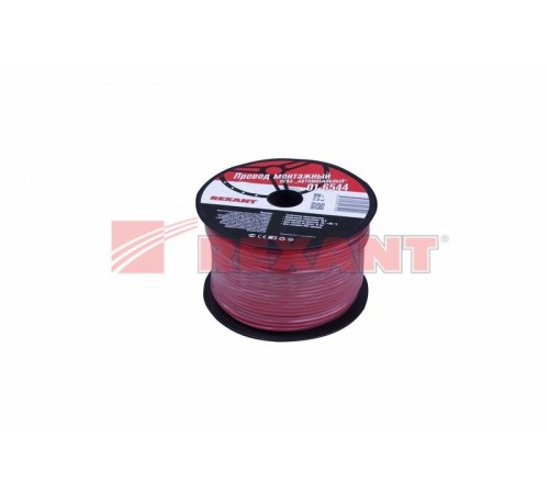 Провод ПГВА REXANT 1х2.50 мм, красный, бухта 100 м  01-6544  REXANT