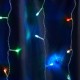 Гирлянда - занавес 230V 160 LED 1,5*1,5м, мультиколор плавная смена цветов, IP44 , сетевой шнур 3м в комплекте, CL18  48172  FERON