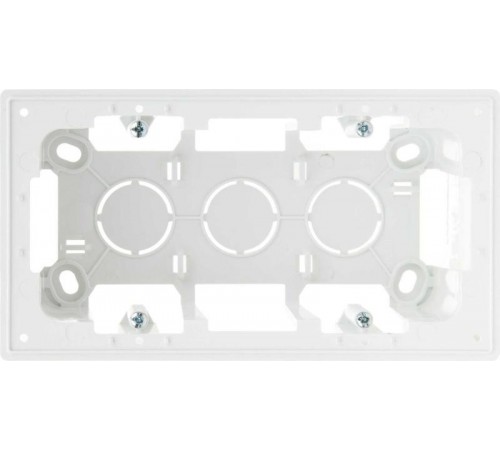 Simon 24 Белый Коробка для накладного монтажа 2-ая  2400752-030  Simon