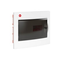 Щиток встраиваемый с дверцей 12 мод.,IP41, белый, с клеммным блоком 63А  RB12B4TWD  DKC