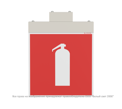 Световой указатель аварийного освещения BS-RADEM-10-S1-24 White  a15561  Белый свет