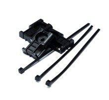 Комплекты крепления площадка для прямого монтажа черная со стяжкой 2,5х100 мм (100 шт)  PR13.02513  Промрукав