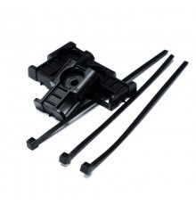 Комплекты крепления площадка для прямого монтажа черная со стяжкой 2,5х100 мм (100 шт)  PR13.02513  Промрукав