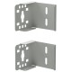 ITK LINEA S Кронштейн верт. кабель-орг. 0U сер. (2шт/компл)  LS-SBO35  ITK