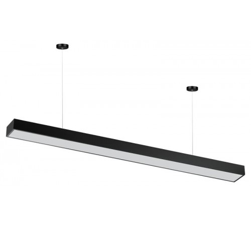 Светильник светодиодный Geometria Block SPO-115-B-40K-036 36Вт 4000K 3100Лм IP40 1200*100*50 черный подвесной ЛТ  Б0058863  ЭРА