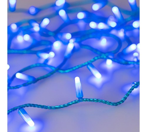 Светодиодная гирлянда ARD-STRING-CLASSIC-10000-BLUE-100LED-MILK-STD Blue (230V, 7W) (Ardecoled, IP65)  031198  Arlight