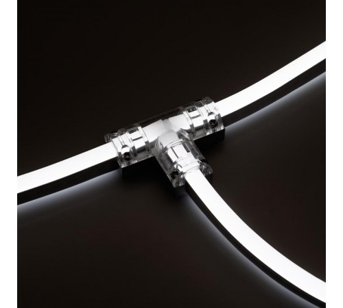 Соединитель тройной ARL-CLEAR-Mini-2x90 (16x8mm)  022706  Arlight