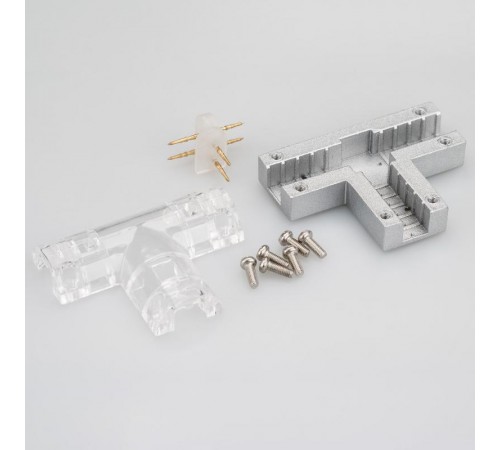 Соединитель тройной ARL-CLEAR-Mini-2x90 (16x8mm)  022706  Arlight