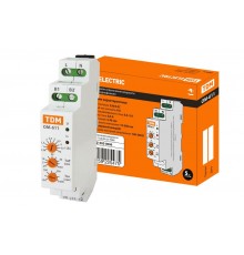 Реле ограничения мощности ОМ-611 0,5/5А-01 (1ф, через ТТ, 0,5-5А)  SQ1505-0006  TDM