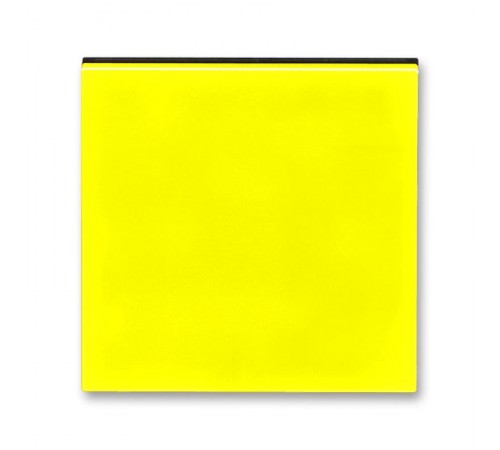 ABB Levit Жёлтый / дымчатый чёрный Управляющий элемент для светорегулятора клавишного  3299H-A00100 64  2CHH700100A4064  ABB