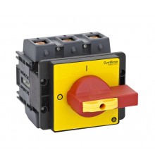 Выключатель-Разъединитель 3P 175A IP20 с красной рукояткой на дверцу 4 винта 1 замок  MSD175360R  SE