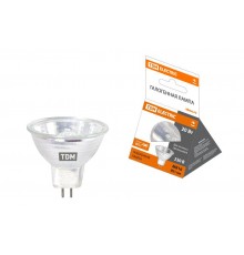Лампа галогенная 20Вт 230В GU5.3 MR16 (JCDR)  SQ0341-0067  TDM
