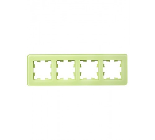 BRITE Рамка 4-ая РУ-4-2-Бр стекло эко грин RE  BR-M42-G-41-K06  IEK