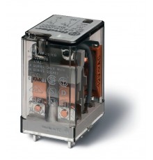 Миниатюрное универсальное электромеханическое реле; монтаж на печатную плату; 2CO 10A; контакты AgNi; катушка 48В DC  551290480000  Finder