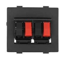 Механизм аудио-розетки LK45 (30 шт) 1 кор.=300 шт.  857400-1  Ecoplast