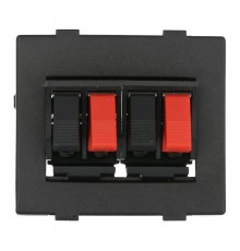 Механизм аудио-розетки LK45 (30 шт) 1 кор.=300 шт.  857400-1  Ecoplast