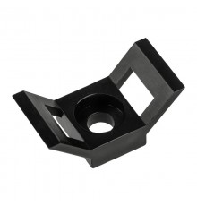 Площадка для крепления стяжки (ПС-2) 29x15 мм, черная, упаковка 100 шт.  07-2105  REXANT