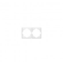 Рамка ROUND 2-постовая перламутр  KR-78-0752-1  Kranz