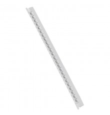 Маркер Memocab - ширина 2,3 мм - чёрная маркировка на белом фоне - заглавная буква Q  037842  Legrand