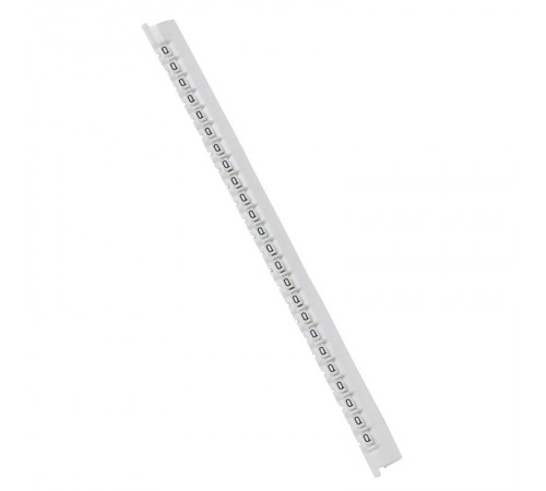 Маркер Memocab - ширина 2,3 мм - чёрная маркировка на белом фоне - заглавная буква Q  037842  Legrand