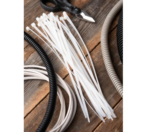 Хомут нейлоновый 4,8х300 (уп./100шт) EKF Simple  plc-c-4.8x300  EKF