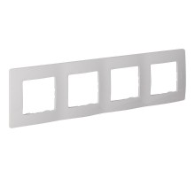 Etika Белый Рамка 4-ая  672504  Legrand