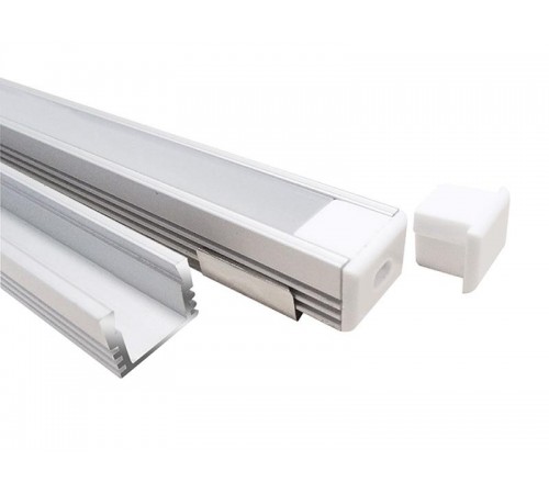 Заглушка торцевая для алюминиевого профиля PAL 1612 глухая  1009753  Jazzway