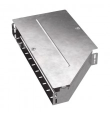 Переходник левый с крышкой Стандарт 600х400х80   PR16.0704  Промрукав