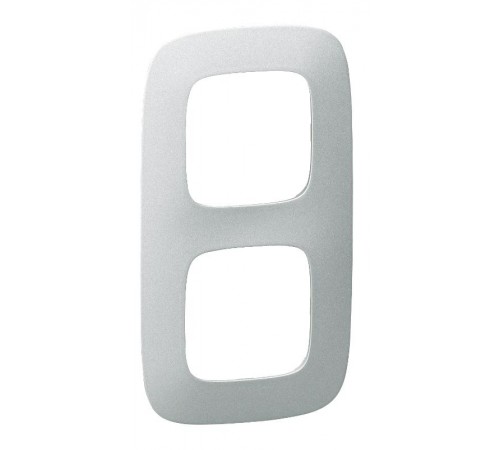 Valena ALLURE Алюминий Рамка 2-ая  754392  Legrand