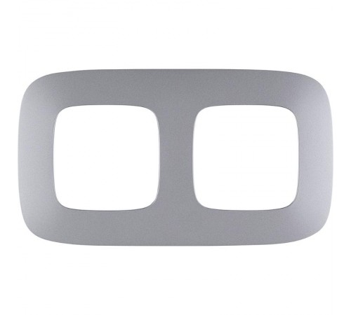 Valena ALLURE Алюминий Рамка 2-ая  754392  Legrand