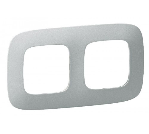 Valena ALLURE Алюминий Рамка 2-ая  754392  Legrand