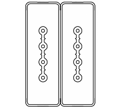 Секция прямая 1+1 точек отвода L=3000мм, Cu, 4P+4P, 40A  LTC40FSP42AA000  DKC