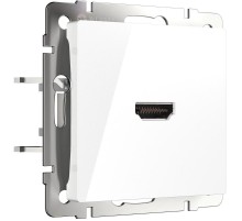 W1186001/ Электроустановочные изделия - Розетка HDMI (белый)   a051121  Werkel