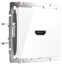 W1186001/ Электроустановочные изделия - Розетка HDMI (белый)   a051121  Werkel