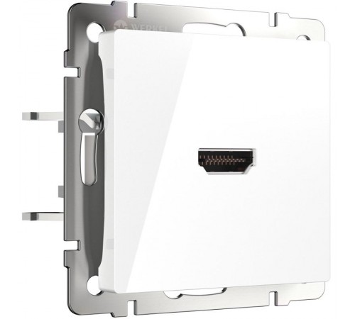 W1186001/ Электроустановочные изделия - Розетка HDMI (белый)   a051121  Werkel