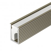 Профиль SL-MINI-6-H9-2000 ANOD OLIVE GREY (Arlight, Алюминий)  038203  Arlight