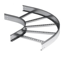 Угол горизонтальный 90 град. 80х300 R-600. горячеоцинкованный  LC8630HDZ  DKC