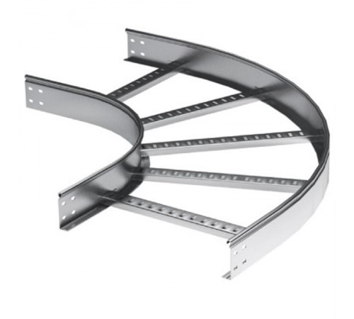 Угол горизонтальный 90 град. 80х300 R-600. горячеоцинкованный  LC8630HDZ  DKC