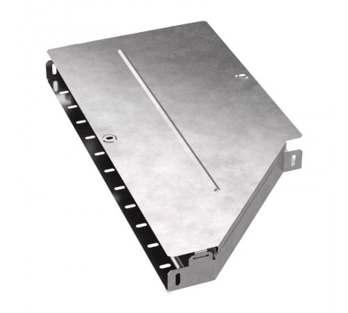 Переходник левый с крышкой Стандарт 600х400х50   PR16.0703  Промрукав