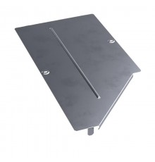 Крышка переходника левого Стандарт INOX (AISI 316) 600х400  PR16.5590  Промрукав