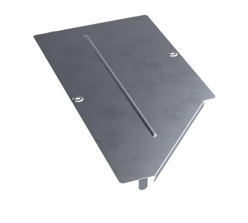 Крышка переходника левого Стандарт INOX (AISI 316) 600х400  PR16.5590  Промрукав