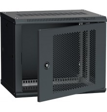 Шкаф LINEA W 9U 600x450 мм дверь перфорированная, RAL9005  LWR5-09U64-PF  ITK