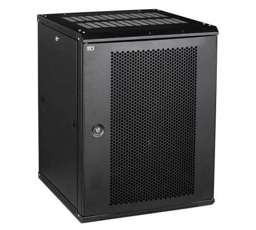 Шкаф LINEA W 6U 600x450 мм дверь перфорированная, RAL9005  LWR5-06U64-PF  ITK