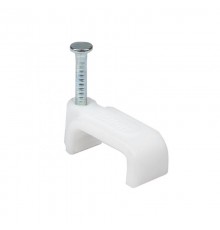 Скоба крепежная квадратная (плоская) (14мм.) (50шт.) EKF PROxima  plcn-ss-14  EKF