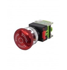 ВК30-М11TSC/R/P, красный, 1НО+1НЗ, гриб с фиксацией 40мм, d30мм, IP65, выключатель кнопочный  (ЭТ)   ET086979   Электротехник