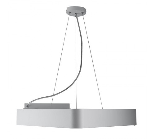 Светильник светодиодный Geometria Delta SPO-153-W-40K-030 30Вт 4000К 2100Лм IP40 600*600*80 белый подвесной  Б0050578  ЭРА