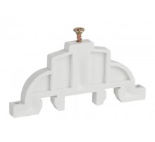 Суппорт электроустановочных изделий для парапетного кабель-канала 100х40 (10 шт.) (10/600/21000)  Б0048449  ЭРА