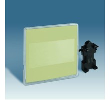 Simon 82 Светящаяся клавиша под светофильтр с комплектом подключения к одноклавишному и кнопочному выключател  82066-32  Simon