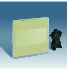 Simon 82 Светящаяся клавиша под светофильтр с комплектом подключения к одноклавишному и кнопочному выключател  82066-32  Simon