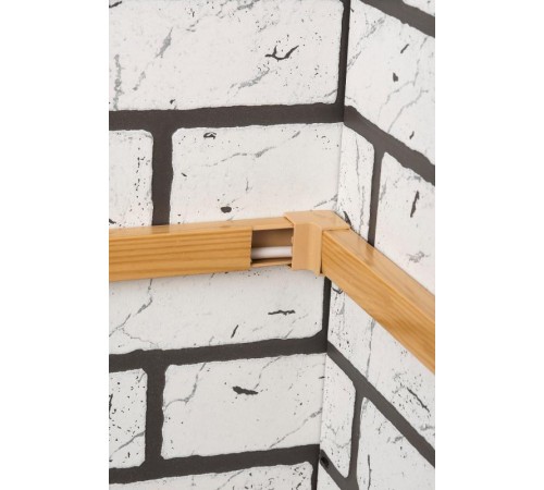 Угол внутренний (25х16) (4 шт) Plast EKF PROxima   под светлое деревоibl-25-16x4EKF